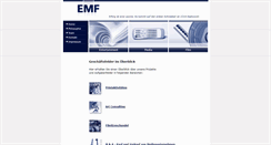 Desktop Screenshot of emf-media.com